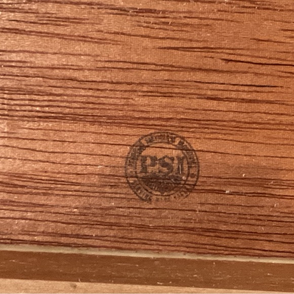 Vintage Solid Wood Index Card Box from Products Service Industries - Napa Valley - Picture 10 of 14